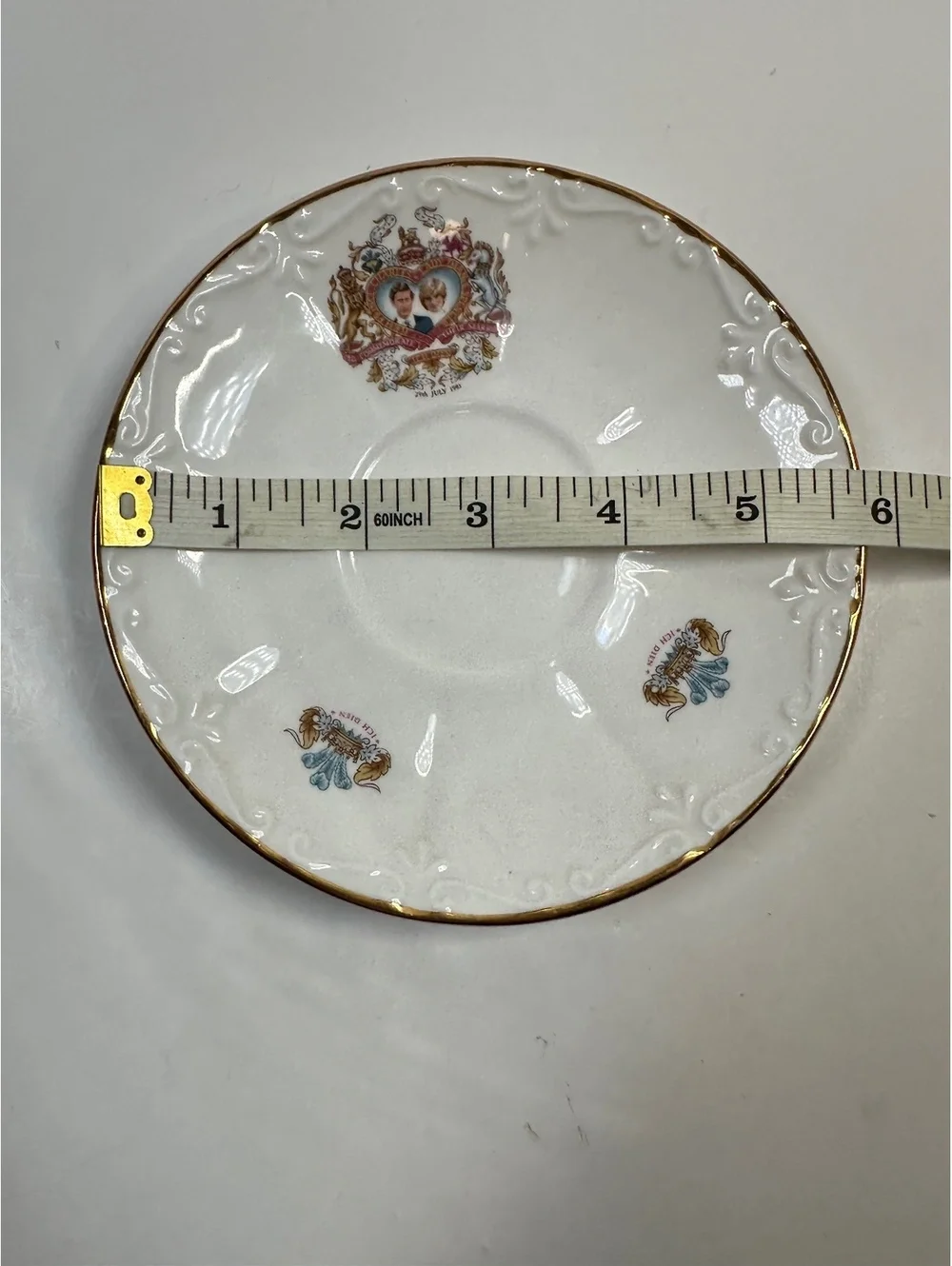 VTG 1981 Prince Charles Lady Diana Wedding Teacup Saucer Canadian Classic China